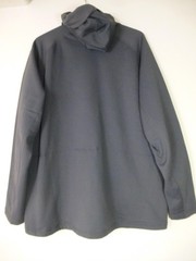 Vertx Jacket Mens 2XL Gray Softshell Full Zip Hooded Fleece Lined Outdoor Hiking
