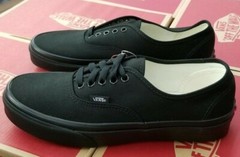 VANS AUTHENTIC MEN&rsquo;S CANVAS BLACK / BLACK VN000EE3BKA