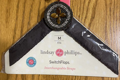 SWITCH FLOPS Lindsay Phillips Interchangeable Shoe Straps Med SEE CHART