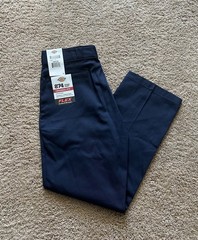 NWT Dickies 874 Original Fit Men&rsquo;s Flex Work Pants | 38 X 30 | Dark Navy