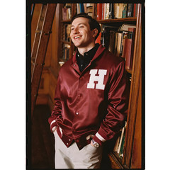 Harvard Coach Varsity Jacket Red Bomber Jacket Satin Lettermen Jacket Unisex