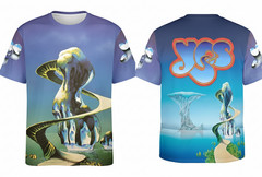 TShirt Rock Music Band Yes All Over Print 3D Tee ED942