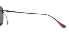 Maui Jim MJ 541-07M Beaches Sunglasses Matte Burgundy Titanium Polarized – Read