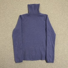 Charter Club 100% Cashmere Turtleneck Sweater Purple Womens Medium 2-Ply