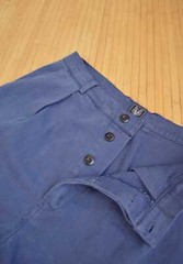 French Work Pants Trousers Indigo Blue Herringbone – 28 30 32 34 36