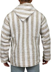 Mexican Poncho Baja Hoodie-Surfer DrugRug Jacket Unisex sz: M, L, XL, 2XL, 3XL