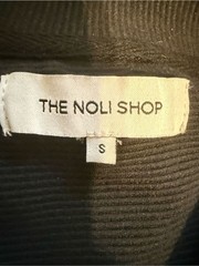 the Noli Shop Black Ribbed Crewneck Sweater