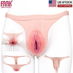 Silicone Panty Fake Vagina Shorts Hip Shaping Pants For Crossdresser Transgenser