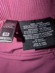 32 Degrees Purple Polyester Spandex Knit Stretch Elastic Waist Skort M Solid