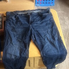 Old Navy Men’s Big & Tall Built-In Flex Loose Straight Dark Wash Denim 5-Pocket