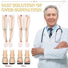 Corrective Insoles for Supination & Over-Pronation, Orthotics Medial & Latera…