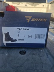 Bates E24802 Men&rsquo;s Tac Sport 8&Prime; Zip Up Tactical Boot Coyote and Blk. available