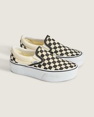 Vans Classic Slip-On Stackform Checkerboard N0A7Q5RTYQ Shoes Men&rsquo;s Size 11 NEW