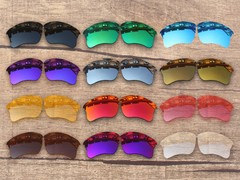 Vonxyz Polarized Replacement Lenses for-Oakley Flak Jacket XLJ Sunglass-Options