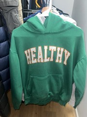 Midnight Organic Larry June Healthy Green Hoodie