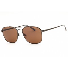 Web Men&rsquo;s Sunglasses Rectangular Shape Matte Gunmetal Titanium Frame WE0341 09J