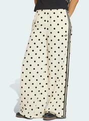 NWT adidas Originals Satin Polka Dot Wide Leg Pants Women AsiaFit 3Colors
