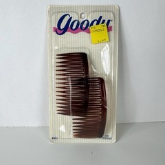 Vintage Goody 2 KANT-SLIP Hair Side Combs Sealed 1993 Tortoise Shell