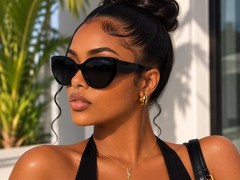 PRADA Cat Eye Sunglasses