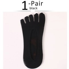 Mens 5 Toe Socks Invisible No Show Breathable Thin Non Slip Ankle Socks UK
