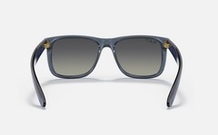 Ray-Ban Justin Classic Transparent Blue/Grey Gradient Polarized 54 mm RB4165
