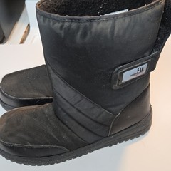 Men’s Black Pull-On Snow Boots 11 Rugged Exposure BRAND