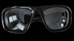 Oakley Valve Men&rsquo;s Rectangular Polarized Eyeglasses – Polished Black