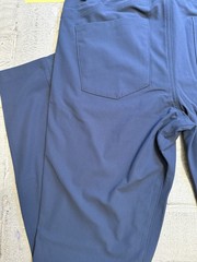 All in Motion Golf Pant Blue Men&rsquo;s 34×30 Stretch Pockets Polyester #151