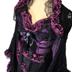 Goth Dress Gothic Punk Rock Clothes Y2K Vkei Women&rsquo;s Emo Clothing Grunge ALT