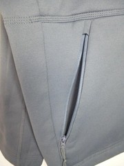 Vertx Jacket Mens 2XL Gray Softshell Full Zip Hooded Fleece Lined Outdoor Hiking