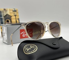 *New* RB4171 Ray-Ban Erika Polarized Sunglasses Brown Gradient UV Protection54mm
