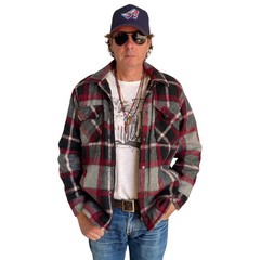 Large. Heavy plaid zipper jacket made by Northern Summit