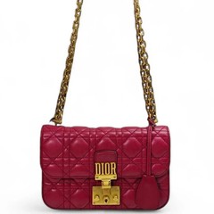 Dior Small Dioraddict Flap Red Calfskin (aa072326n1r)