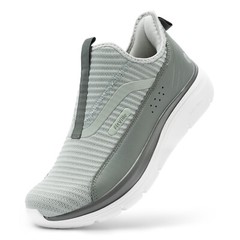FitVille Men&rsquo;s Extra Wide Slip On Walking Shoes Arch Support Sneakers