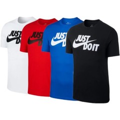 Nike Men&rsquo;s T-Shirt Sportswear « Just Do It » Short Sleeve Crew Neck Athletic Shirt