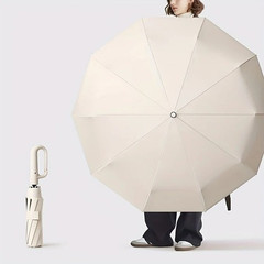 Umbrella windproof folding automatic compact anti-uv auto sun/rain for men.