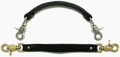 5/8&Prime; Wide Leather Replacement Handbag Satchel TRIGGER Snap Handle Hand Strap USA