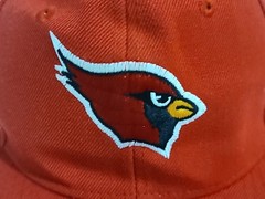 NFL Arizona Cardinal Patch Cap Snap Back Red Hat Premium Headwear KIPA.