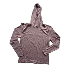 Public Rec Hoodie Mauve Pink Pima Cotton Tencel Pullover Womens Large