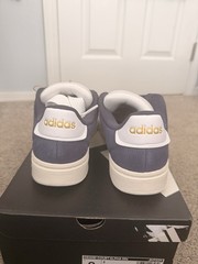 adidas Grand Court Alpha 00s Low Top Lace-Up Sneakers Blue White Men&rsquo;s JH7229