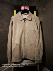 GOODENOUGH “Dribbler” Jacket – Suede / Early 1990s Original / Hiroshi Fujiwara