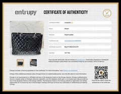 💎✨CHANEL Entrupy Authenticated 💎✨ Black Patent Leather Quilted CC Tote Bag