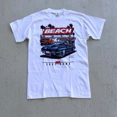 Vintage Beach Boys T Shirt Shut Down Single Stitch Classic Cars Dead Stock