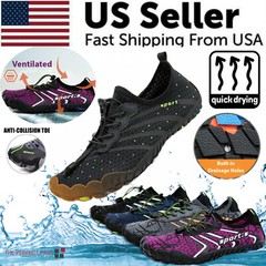 Water Shoes Quick Dry Barefoot for Swim Diving Surf Aqua Sport Beach Vacation