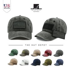 Cotton Cap – The Hat Depot Cotton & Pigment Low Profile USA Flag baseball cap