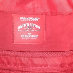 Sprayground Peanuts Snoopy Mini Backpack Checkered Zip Blue/Red/Black/White