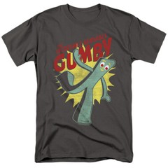 GUMBY BENDABLE Licensed Adult Men&rsquo;s Graphic Tee Shirt SM-5XL