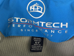 Stormtech Epsilon H2XTREME Shell Jacket Mens Small Electric Blue Waterproof NWT