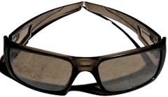 Oakley Crankshaft Wrap Rectangular Sunglasses OO9239-07 Frames Only