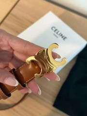 NWT CELINE Triomphe Belt 18MM 90cm Comes with dust bag and box